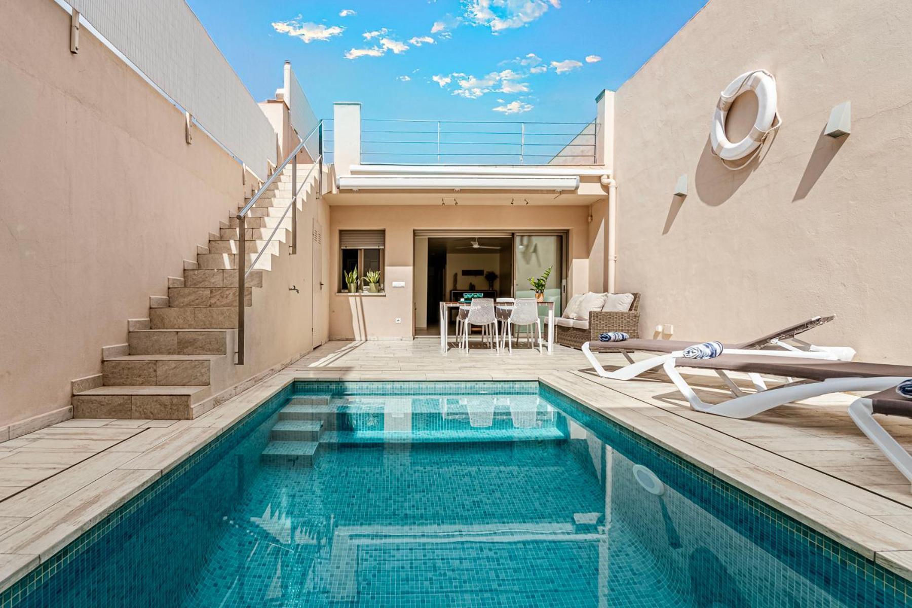 Casa Mediterranea Con Piscina Privada En Паламос Экстерьер фото